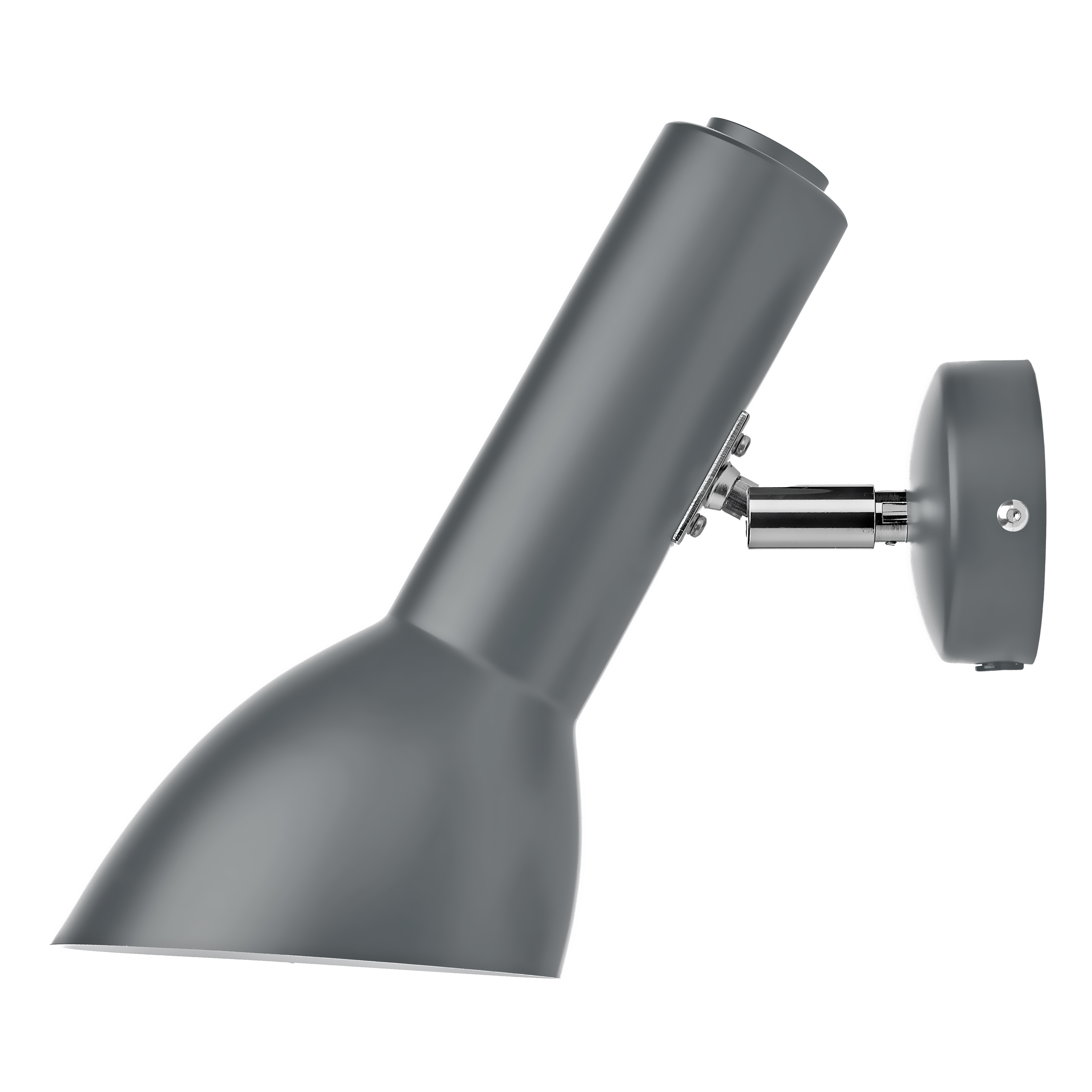Oblique wall flint grey