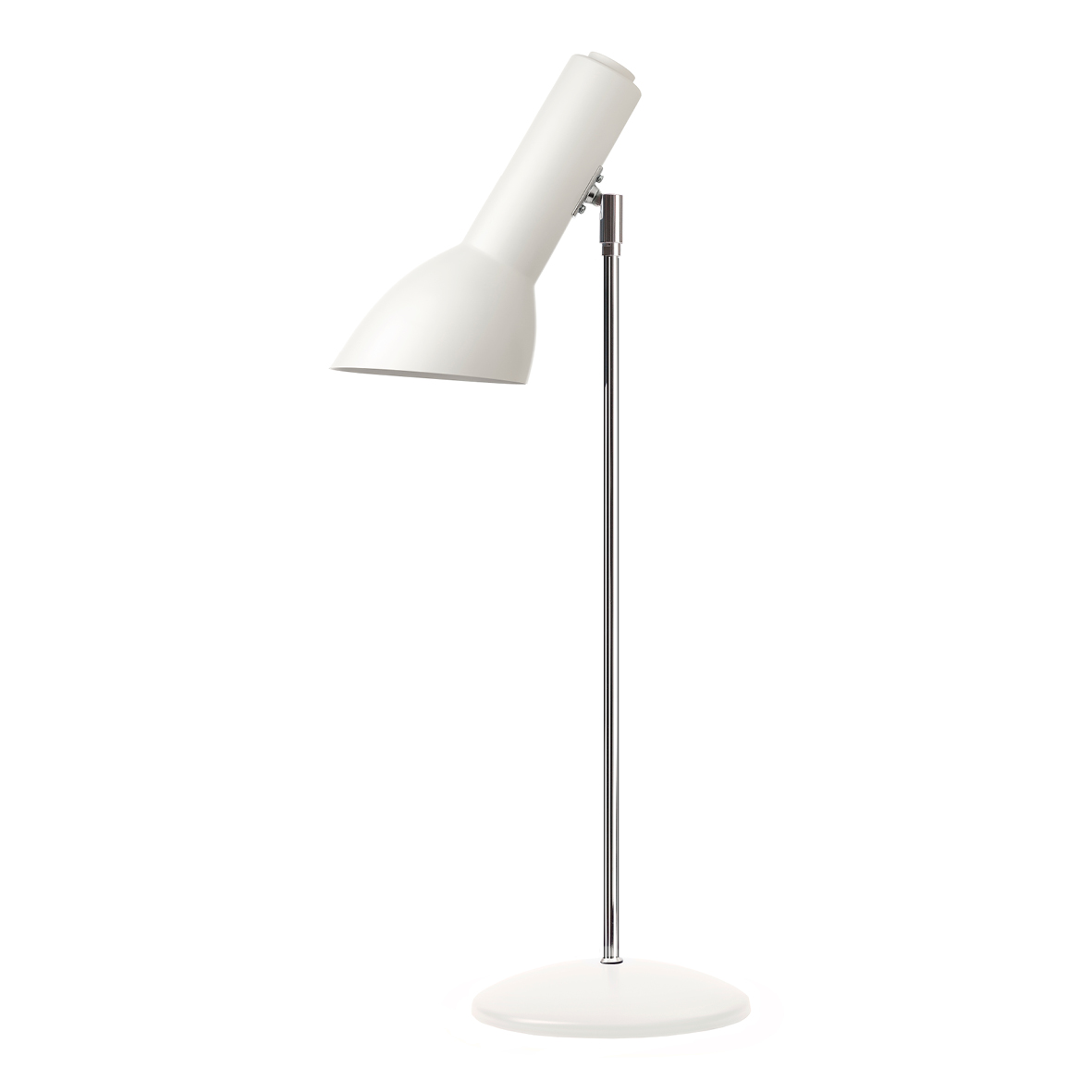Oblique table white matte