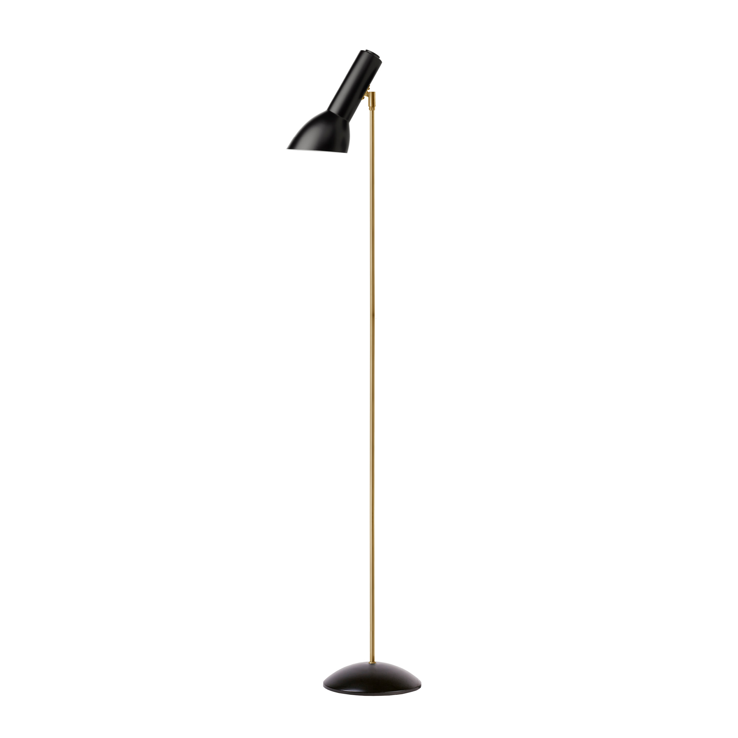 Oblique Floor Brass Black